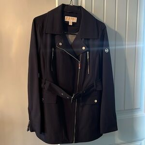 Michael Kors Navy Blue Trench